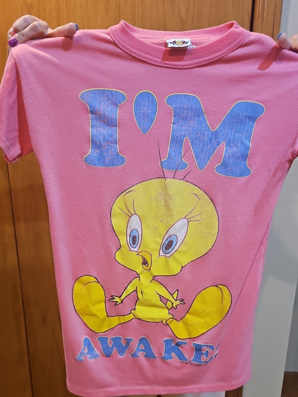Warner Bros. Pink Tweety Short Sleeve Tee